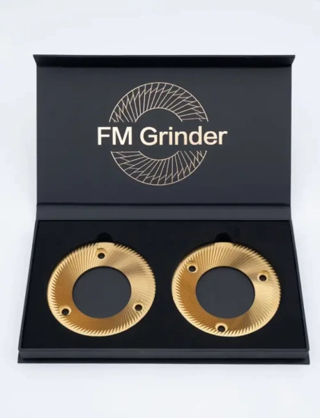 Жернова (пара) ø 98 мм FM Grinder для кофемолок, плоскопараллельные